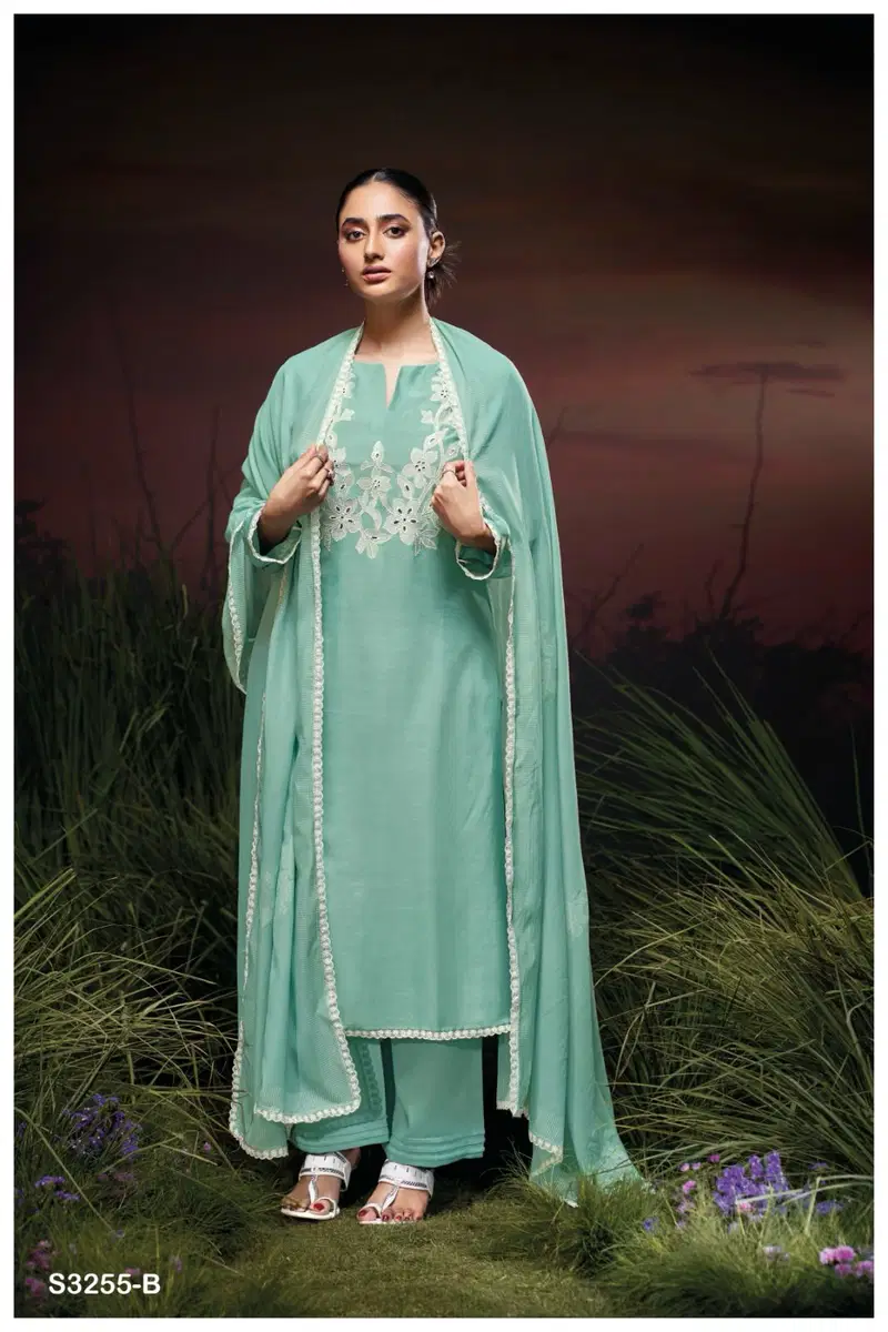 ILyana 3255 By Ganga Designer Dress Material Wholesale Shop In Surat